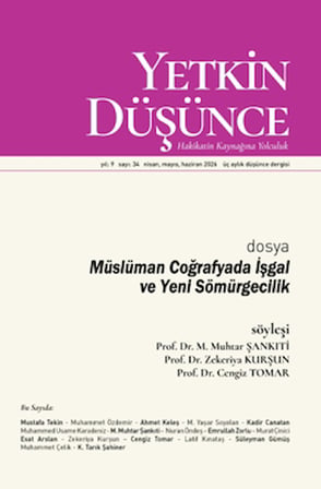 Yetkin Düşünce Dergisi Yıl: 9 Sayı 34 - Nisan, Mayıs, Haziran 2026