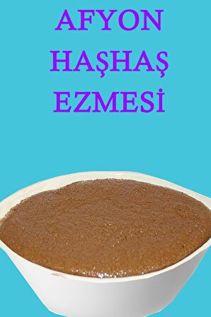 1000 gr Sarı Haşhaş Ezmesi %100 Doğal AfyonKarahisar