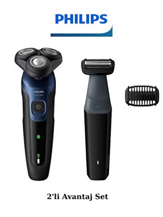 Philips S5445/03 BG3010 Islak - Kuru Çok Amaçlı Tıraş Makinesi