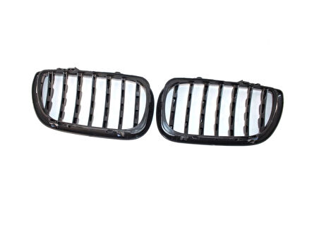 Bmw 3 Serisi 2002-2004 E46  Uyumlu Dıamond Panjur ( Böbrek ) Pıano Black Çerçeve