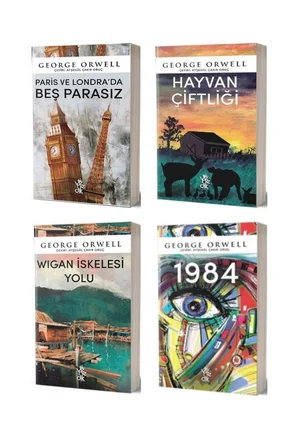 George Orwell Dünya Klasikleri Seti 4 Kitap