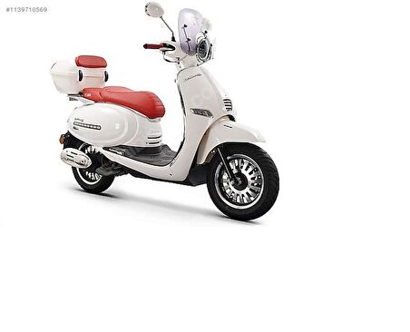 Kuba Brilliant 125-150-50 Cc Scooter Ayna Takımı BEYAZ (10 MM DÜZ DİŞ) -ARASMOTO