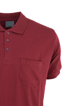 Oppland Erkek Polo Yaka Cepli Kısa Kollu Hilfiger Model Normal Kesim Pamuklu Lakos Kumaş Tişört