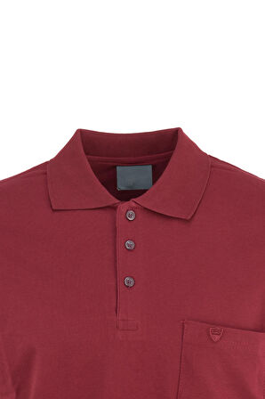 Oppland Erkek Polo Yaka Cepli Kısa Kollu Hilfiger Model Normal Kesim Pamuklu Lakos Kumaş Tişört