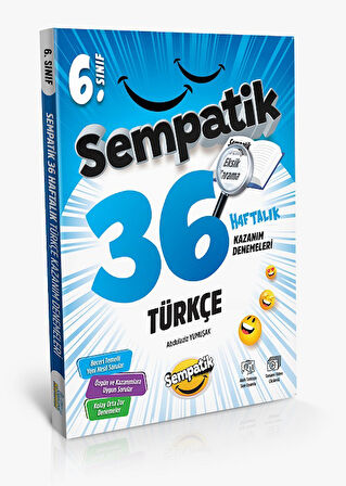 6.Sınıf Maarif Model Türkçe Sempatik Soru Bankası +36 Haftalık Sempatik Deneme Seti 2025-2026