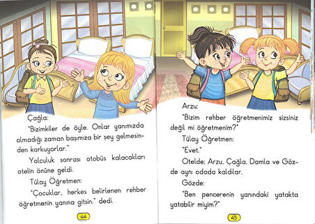 3.Sınıf Okumayı Sevdiren Renkli Resimli Hikayeler 8 - 10 Kitap