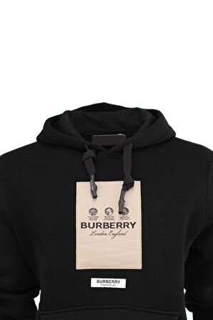 Erkek Kışlık London Premium Pamuklu Kumaş Üç iplik Kapüşonlu Kanguru Cepli Sweatshirt