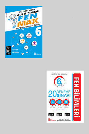 Ata 6.Sınıf Yüzde Yüz Yeni Nesil Fen Max + 20 Deneme Sınavı