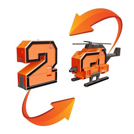Maisto Oyuncak Pocket Morphers Sürpriz Dönüşebilen Numaralar (Karışık Model 1 Adet) 6888