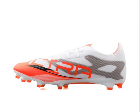 Puma ULTRA 5 MATCH Fg/Ag Beyaz/Turuncu Erkek Krampon - 108166 01