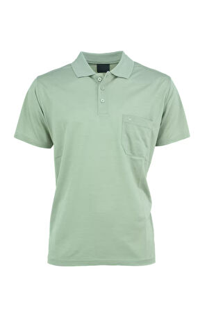 Oppland Erkek Polo Yaka Marka Arma Cepli Kısa Kollu Rahat Tam Kalıp Premium Pamuklu Kumaş T-Shirt