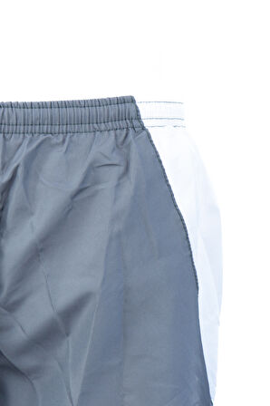 Oppland Erkek Deniz Şortu Beli Lastikli Bağcıklı Cepli içi File Astarlı Okyanus Model Su Tutmayan