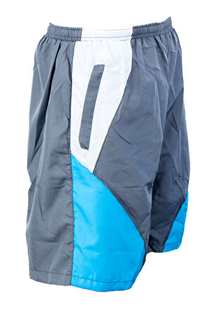 Oppland Erkek Deniz Şortu Beli Lastikli Bağcıklı Cepli içi File Astarlı Okyanus Model Su Tutmayan