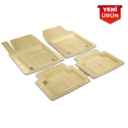 Profesyonel Serisi Universal Oto Paspas, Kaymaz Tabanlı Araba Paspası