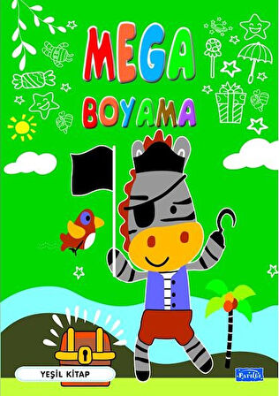 Mega Boyama Seti (4 Kitap)