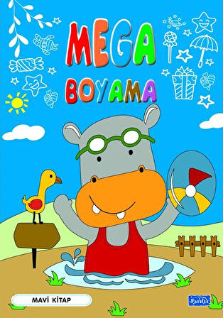 Mega Boyama Seti (4 Kitap)