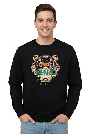 Oppland Erkek Sweatshirt Regular Fit Pamuklu Kumaş iki iplik OPES26KNZMOD13