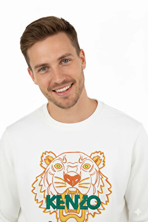 Oppland Erkek Sweatshirt Regular Fit Pamuklu Kumaş iki iplik OPES26KNZMOD13