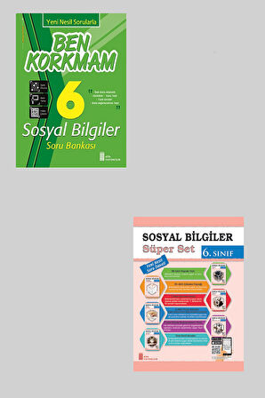 Ata 6.Sınıf Yeni Nesil Sorularla Ben Korkmam Sosyal Bilgiler + Süper Set