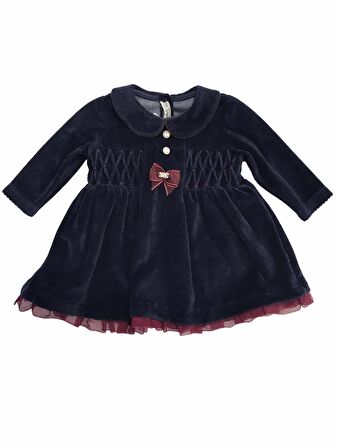 Babydoll Elbise Babydola Lacivert 