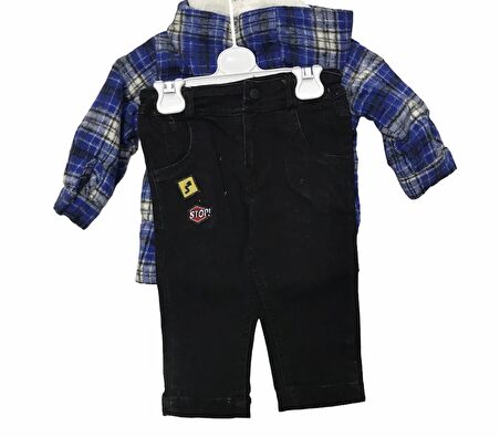 Babydoll 2li Takım Babydola Mavi