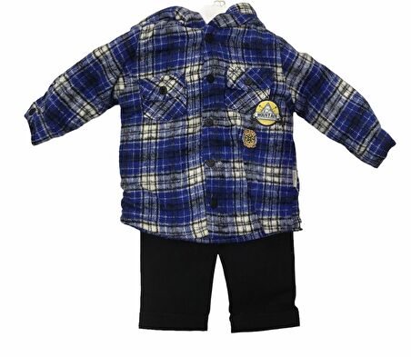 Babydoll 2li Takım Babydola Mavi