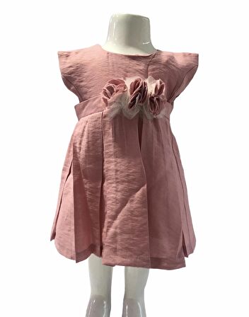 Babydoll Elbise Pembe