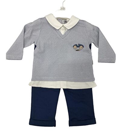 Babydoll 2li Takım Babdola Mavi 