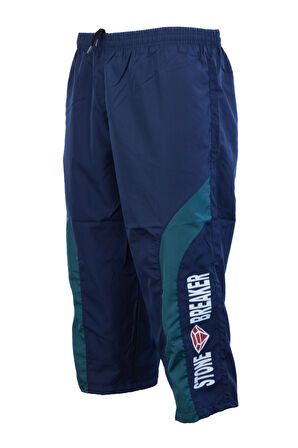 Oppland Erkek Deniz Şortu Kapri Baskılı Beli Lastikli ve Bağcıklı Cepli SuTutmayan Rahat Hafif Kumaş