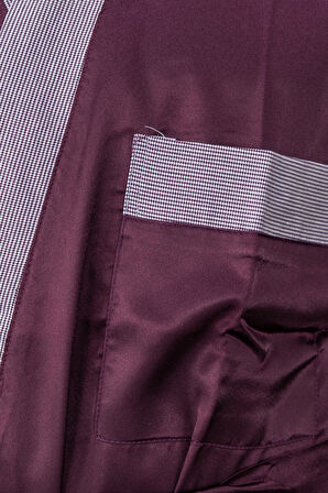Oppland Erkek Şık Klasik Model Röpteşambır Premium Poplin Kumaş Lecco Model Cepli Rob Beli Kuşaklı