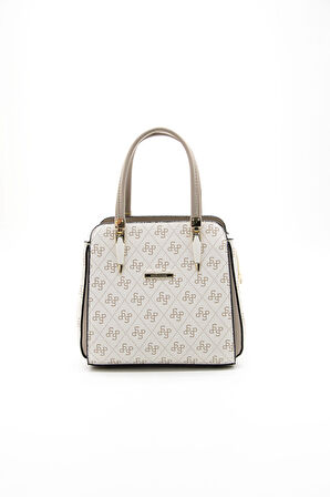 Kadın Omuz Çantası 1136-44487 SİLVER POLO Kadın ÇANTASI M178 BEJ-MAT KUM