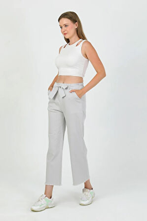 Zanosa Yüksek Bel Gabardin Günlük Pantolon TNS-4449