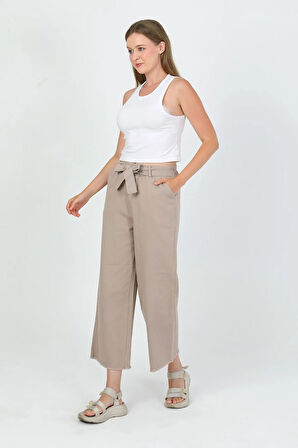 Zanosa Yüksek Bel Gabardin Günlük Pantolon TNS-4449