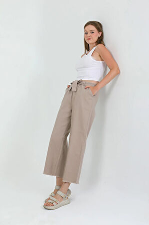 Zanosa Yüksek Bel Gabardin Günlük Pantolon TNS-4449