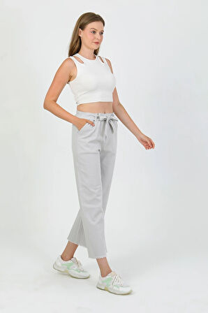 Zanosa Yüksek Bel Gabardin Günlük Pantolon TNS-4449