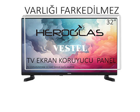 Heroglas Vestel 32FA9530 32 Inç 82 Ekran Tv Ekran Koruyucu