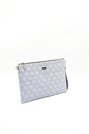 Silver  Polo Mavi - Laci NV1034 Kadın Portföy  Clutch