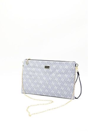 Silver  Polo Mavi - Laci NV1034 Kadın Portföy  Clutch