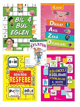 Ata 4.Sınıf Yaza Eğlenerek Öğreniyorum Tatil Seti
