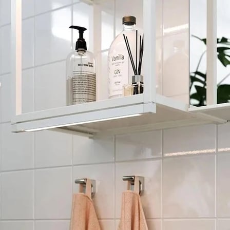 IKEA SILVERGLANS LED'li dolap aydınlatması , beyaz, 40 cm