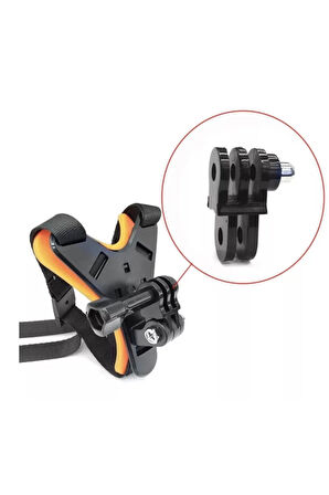 Eken Gopro Aksiyon Kamera Kask Için Çene Bağlantı Aparatı Tuyu Ty68