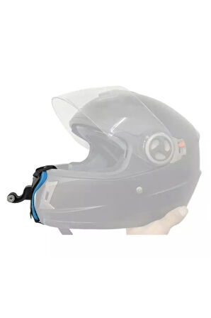 Eken Gopro Aksiyon Kamera Kask Için Çene Bağlantı Aparatı Tuyu Ty68