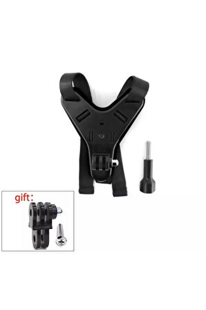 Eken Gopro Aksiyon Kamera Kask Için Çene Bağlantı Aparatı Tuyu Ty68