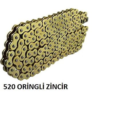 Bajaj Pulsar Ns 200-Rs 200 Teker Zinciri Oringli Tüm Yıllara Uyumlu-Arasmoto