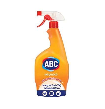 ABC Sprey Yağ Çözücü 750 ml