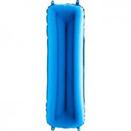 FOLYO BALON I HARF MAVİ 102CM