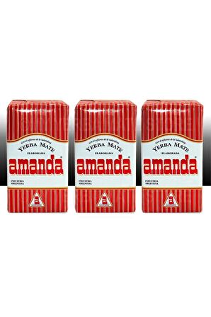 Amanda YERBA MATE 250 GR X 3Adet "orjınal"