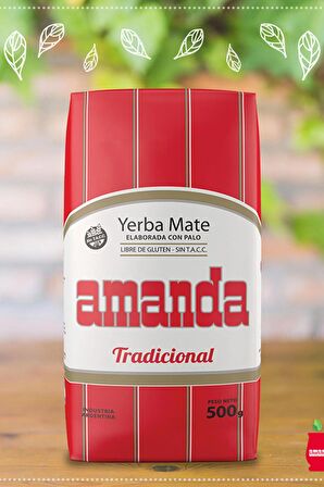 Amanda YERBA MATE 250 GR X 3Adet "orjınal"