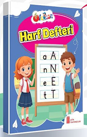 1. Sınıf Okula Hazırlık Çizgi Çalışmaları-Harf Defteri