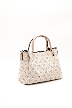 Silver  Polo Pembe - Somon NV1115 Kadın Omuz Çantası